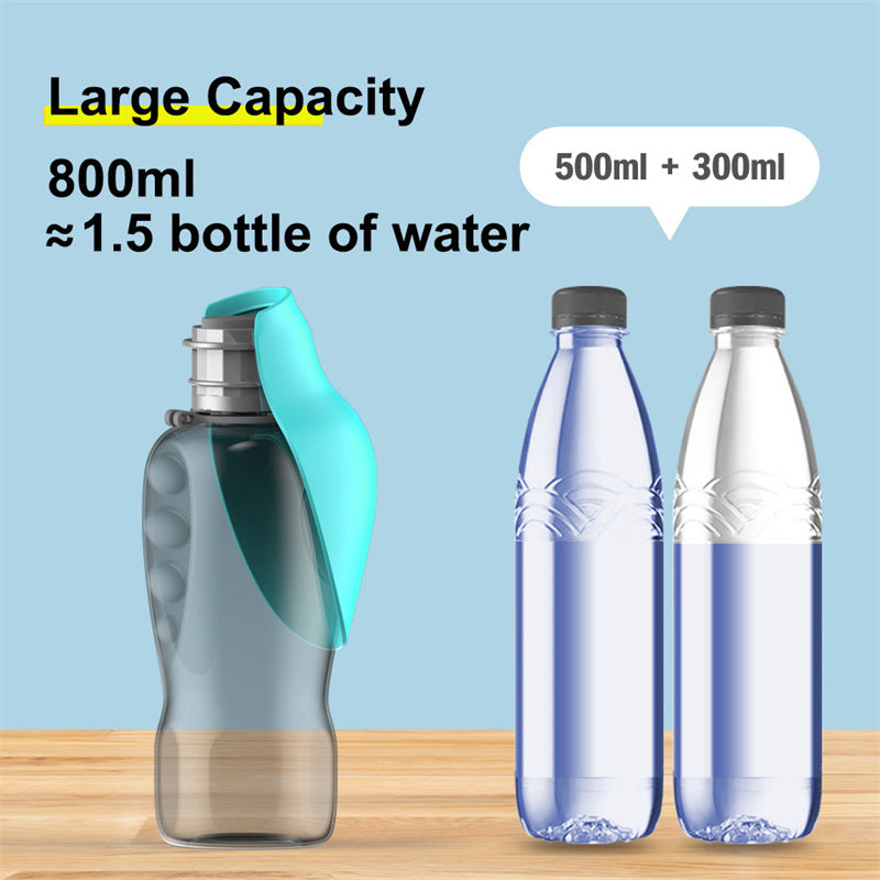 Portable Dogs Water Bottle 800ml