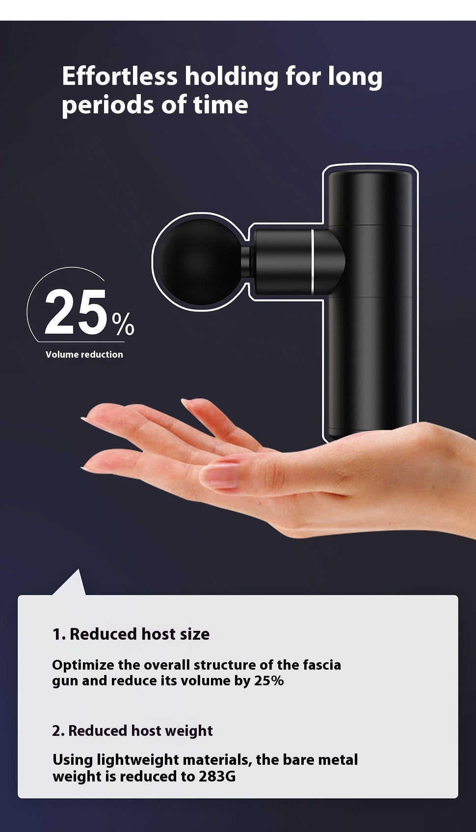 Aluminum Alloy Mini Massage Gun Household Small