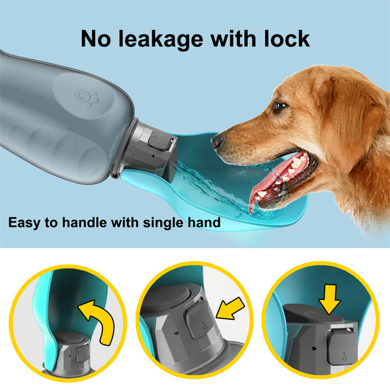 Portable Dogs Water Bottle 800ml