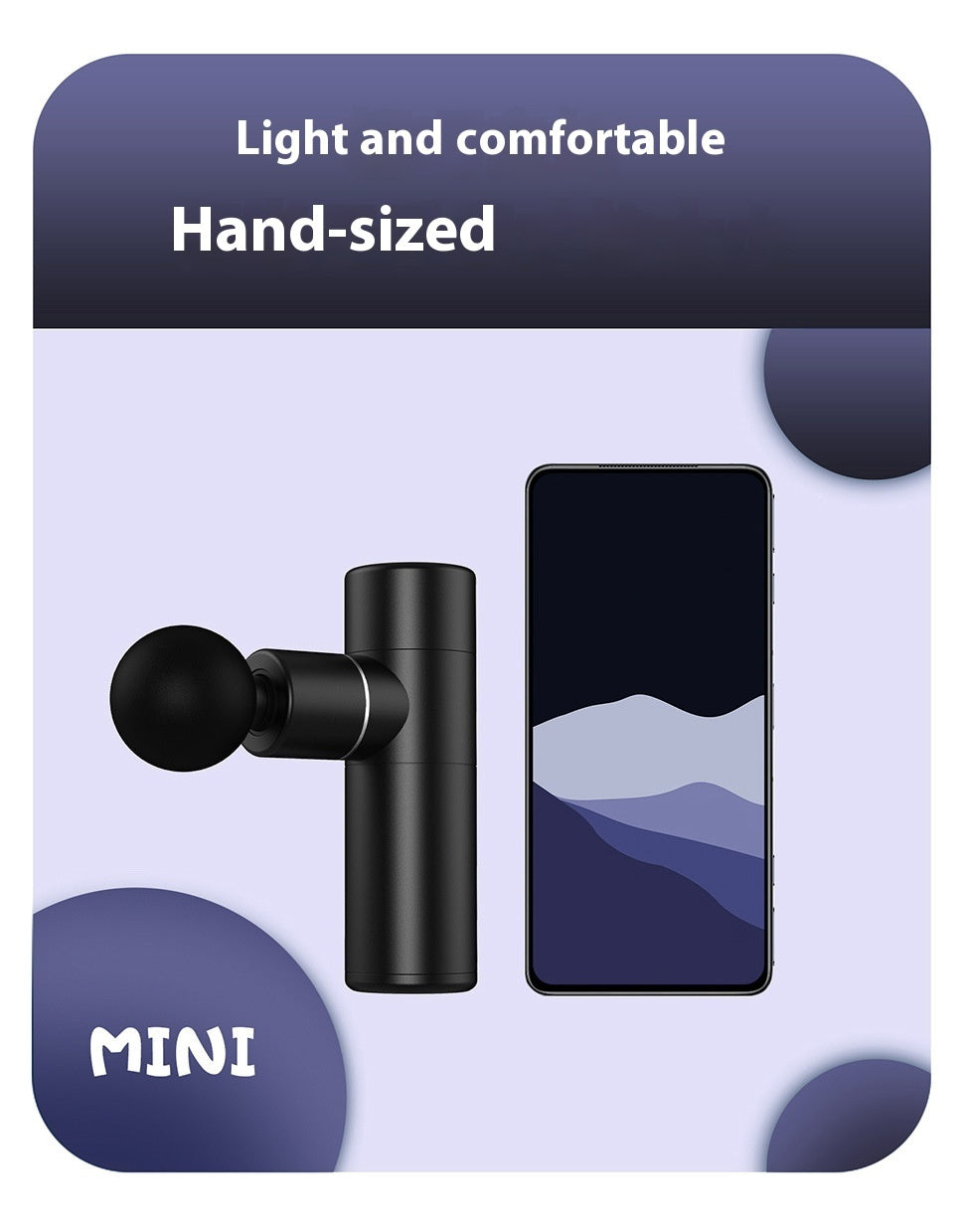 Aluminum Alloy Mini Massage Gun Household Small