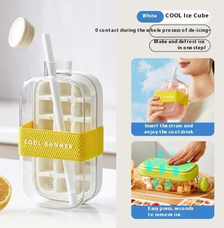 One-Click Ice Cube Box