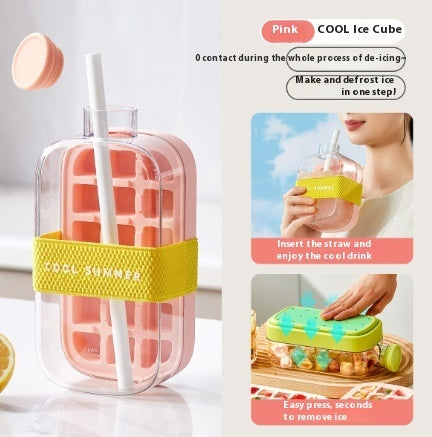 One-Click Ice Cube Box