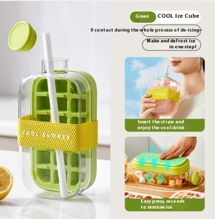 One-Click Ice Cube Box