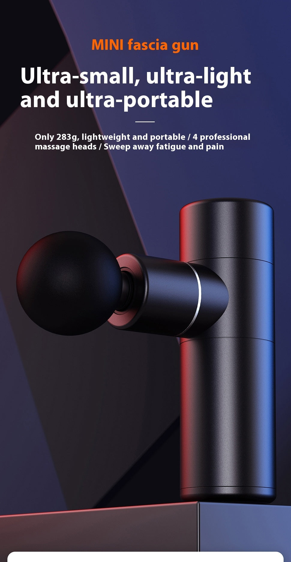 Aluminum Alloy Mini Massage Gun Household Small
